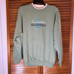M&C Sportswear Incredible Grandma Graphic Pullover Sweater Sz XL